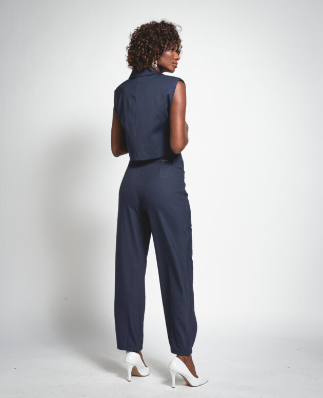 Calça Alfaiataria Azul Escuro