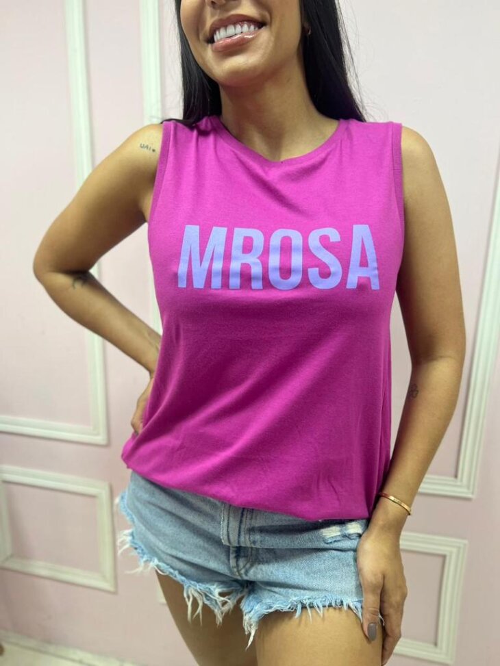 Regata Morena Rosa - Imagem 3